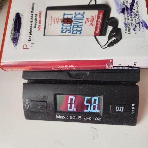 Secret Service by Tom Bradby Playaway Audiobook, Former Library Copy - Picture 8 of 8